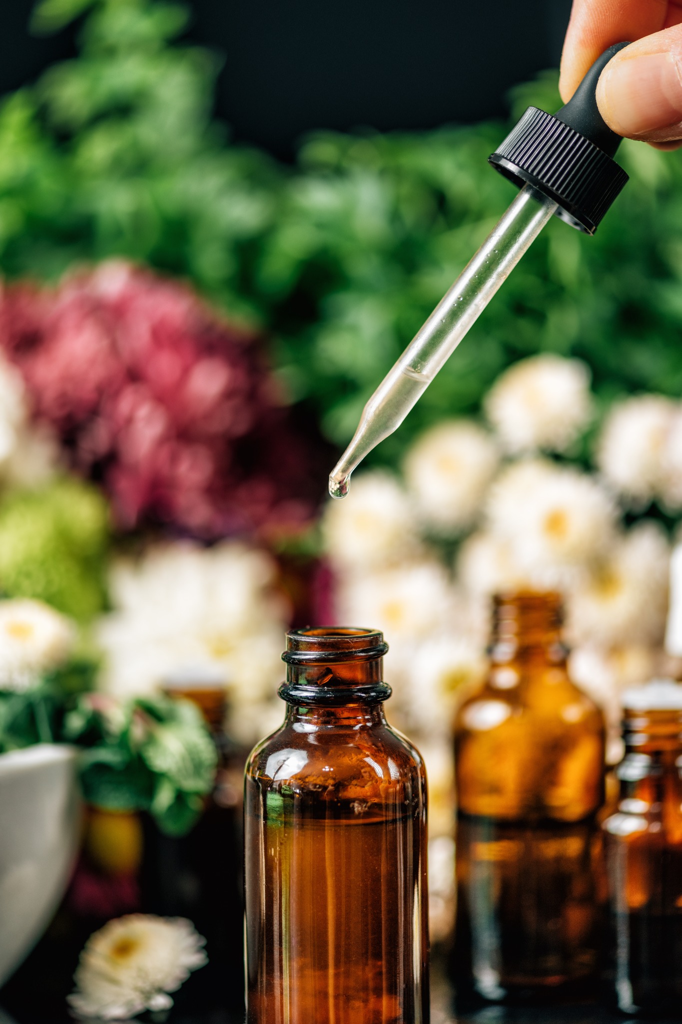 Preparação de florais na Naturalis em Anápolis GO